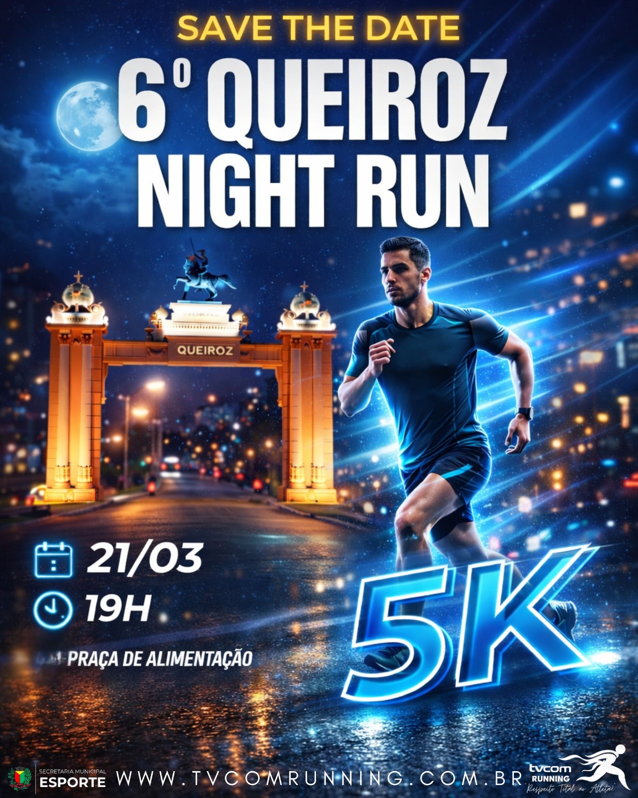 6º QUEIROZ NIGHT RUN 5K