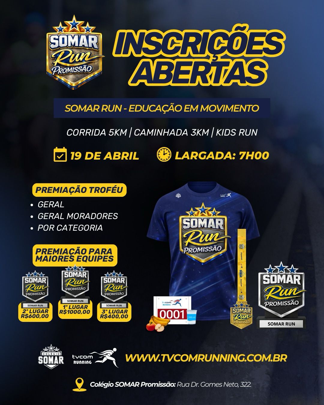 SOMAR RUN EDUCAÇÃO EM MOVIMENTO