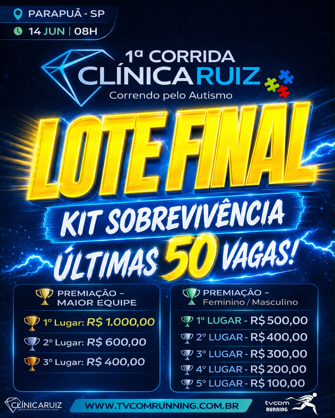 1ª CORRIDA CLÍNICA RUIZ 5K