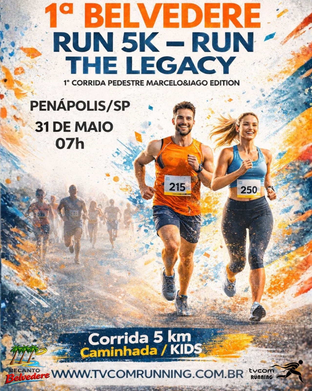 1ª BELVEDERE RUN 5K – RUN THE LEGACY