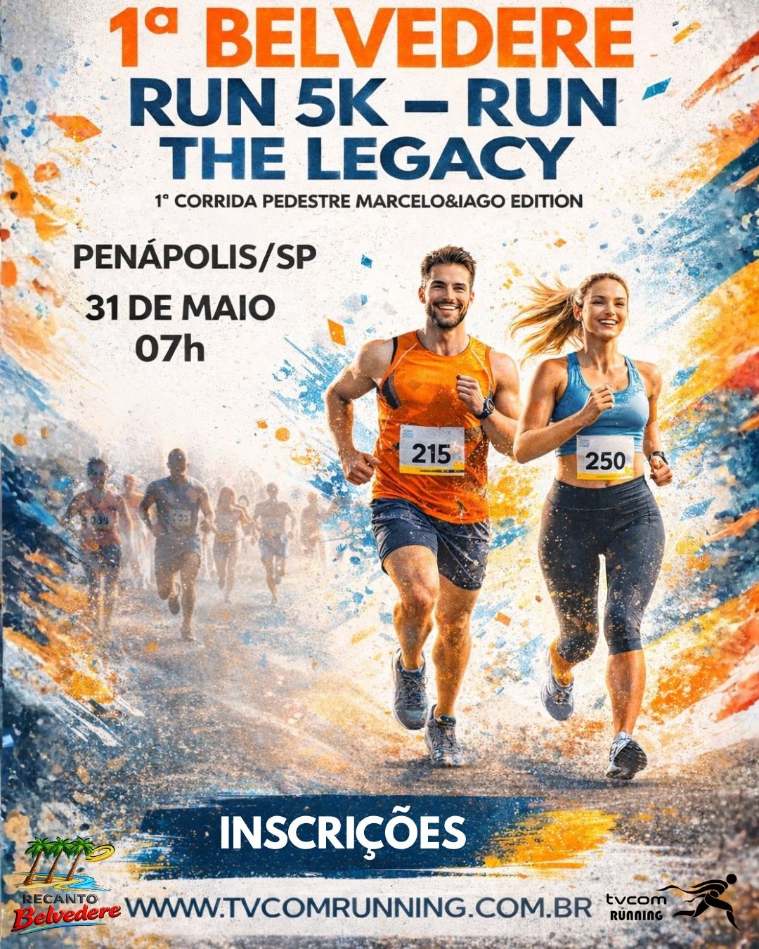 1ª BELVEDERE RUN 5K – RUN THE LEGACY