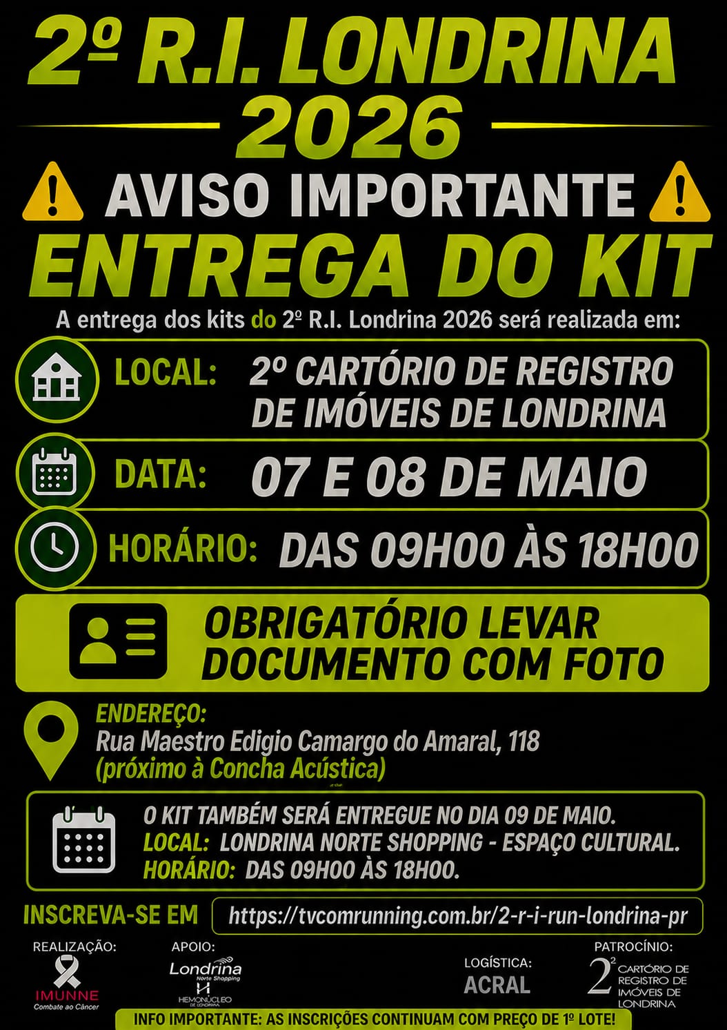 2º R. I. RUN LONDRINA PR