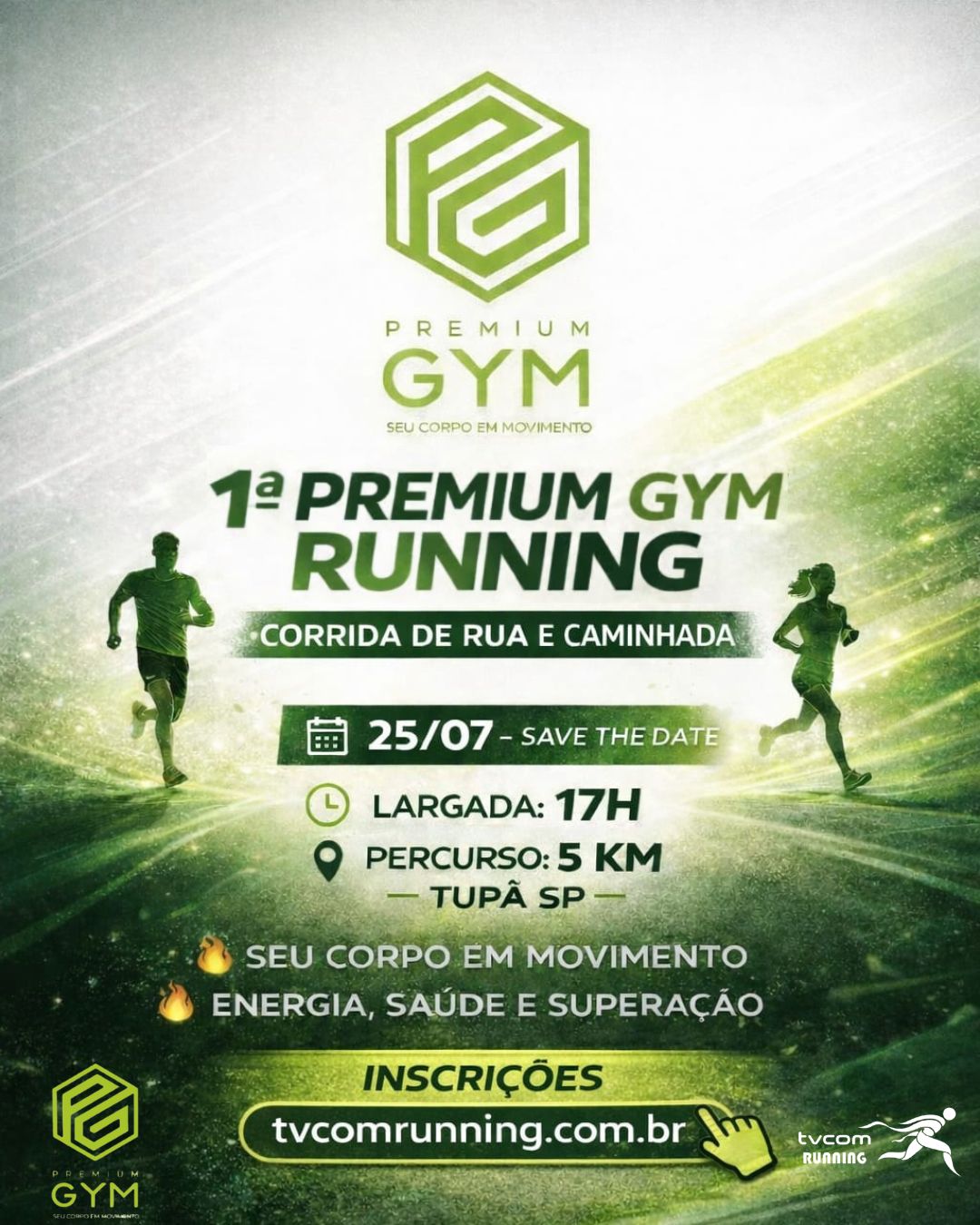 1ª PREMIUM GYM RUNNING 5K