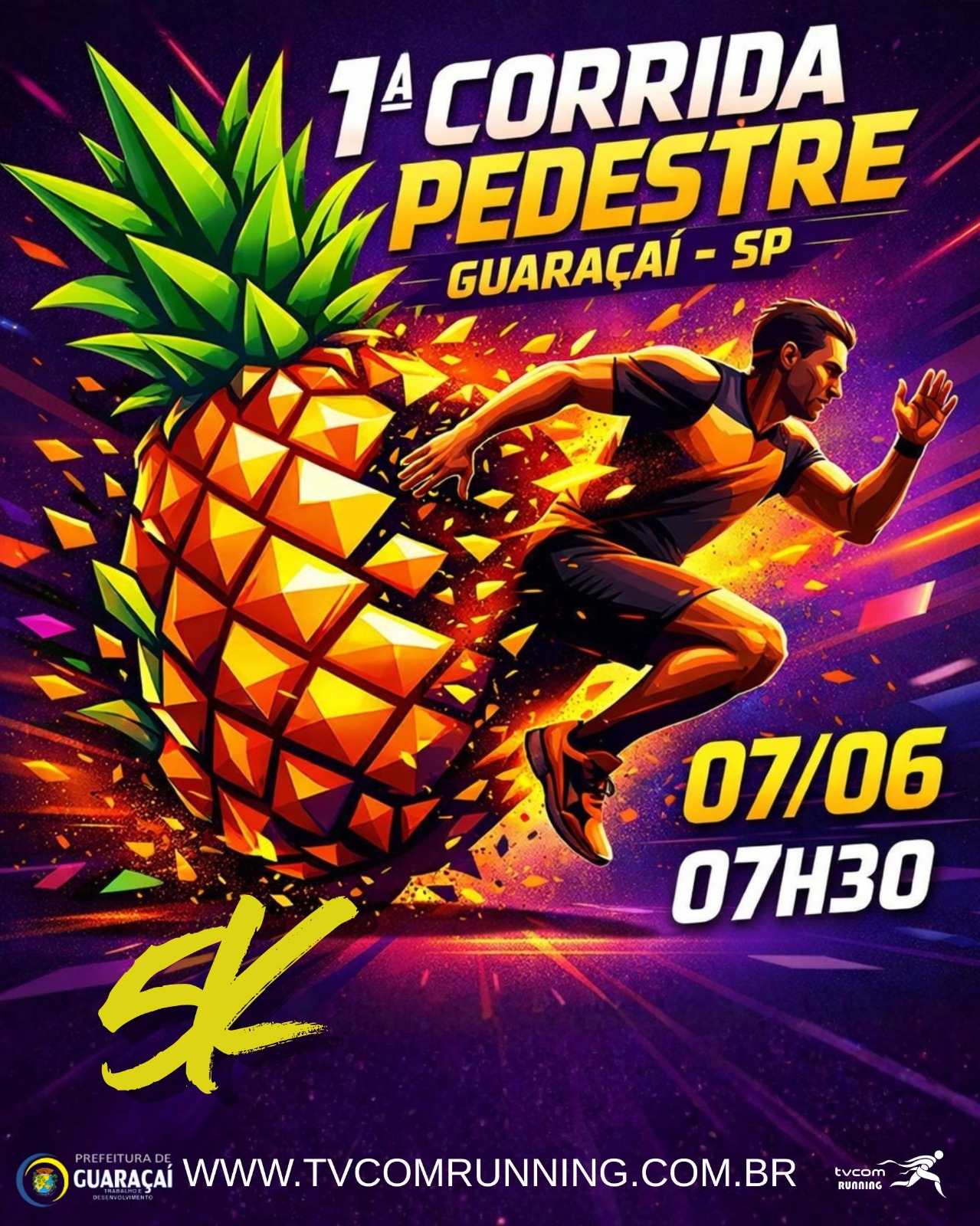 1ª GUARAÇAÍ RUN 5K