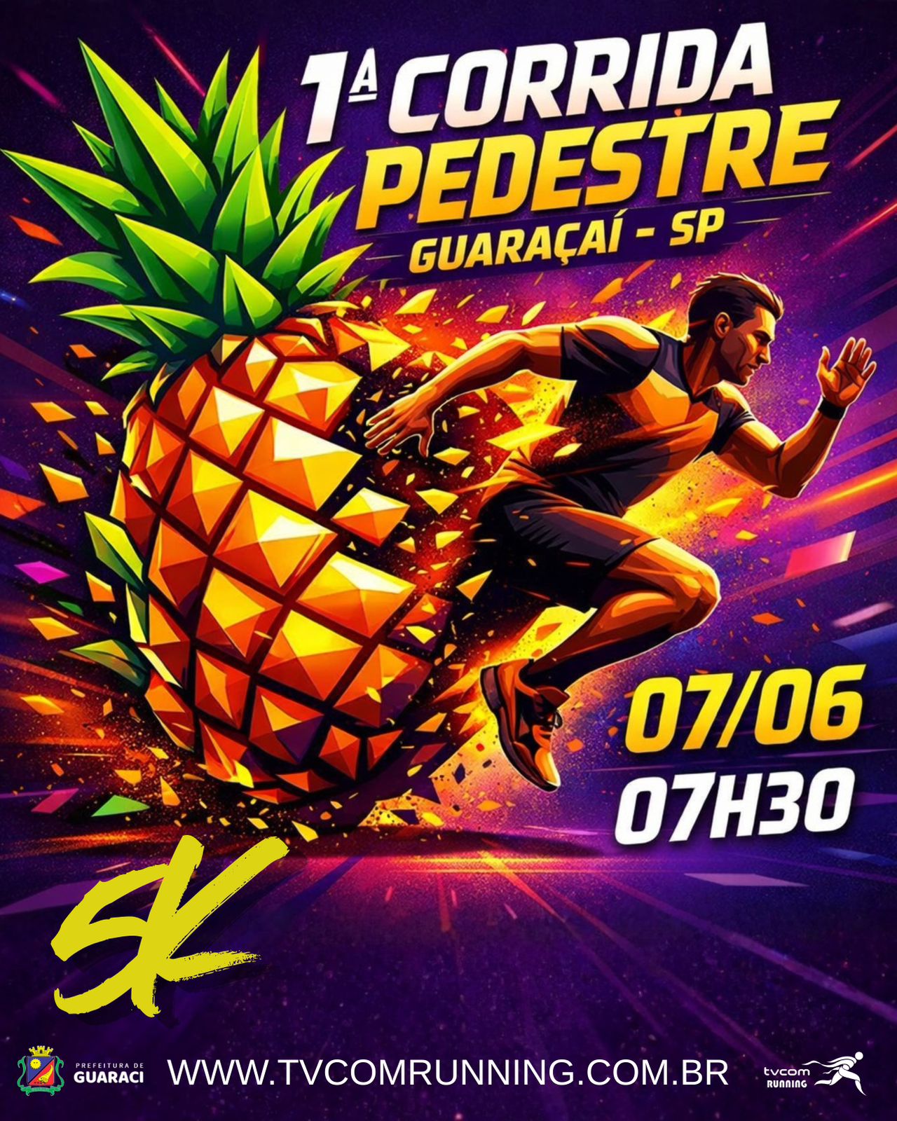 1ª GUARAÇAÍ RUN 5K