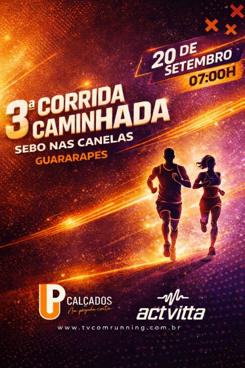 3ª CORRIDA E CAMINHADA SEBO NAS CANELAS - UP CALÇADOS ACTIVITA