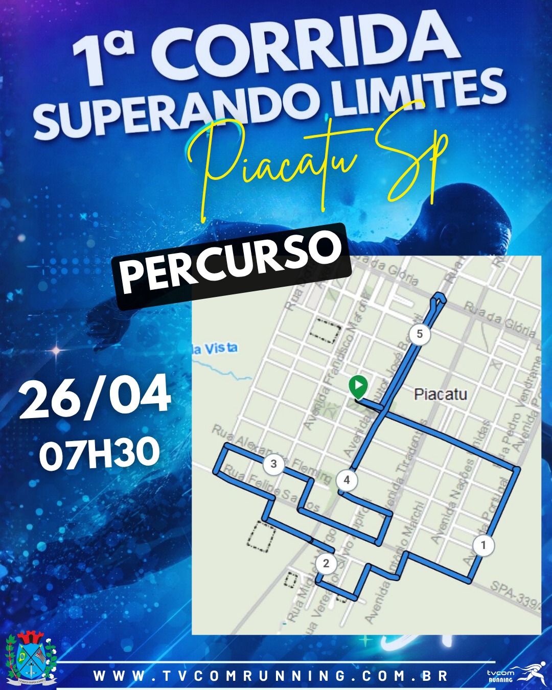 1ª CORRIDA SUPERANDO LIMITES PIACATU SP