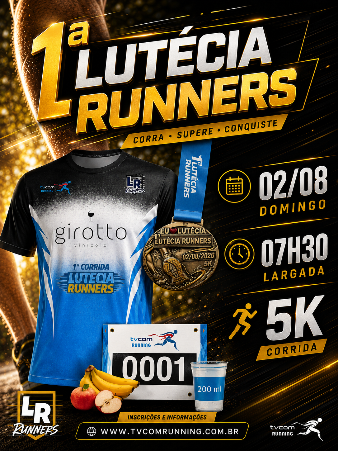 1ª LUTÉCIA RUNNERS 5K