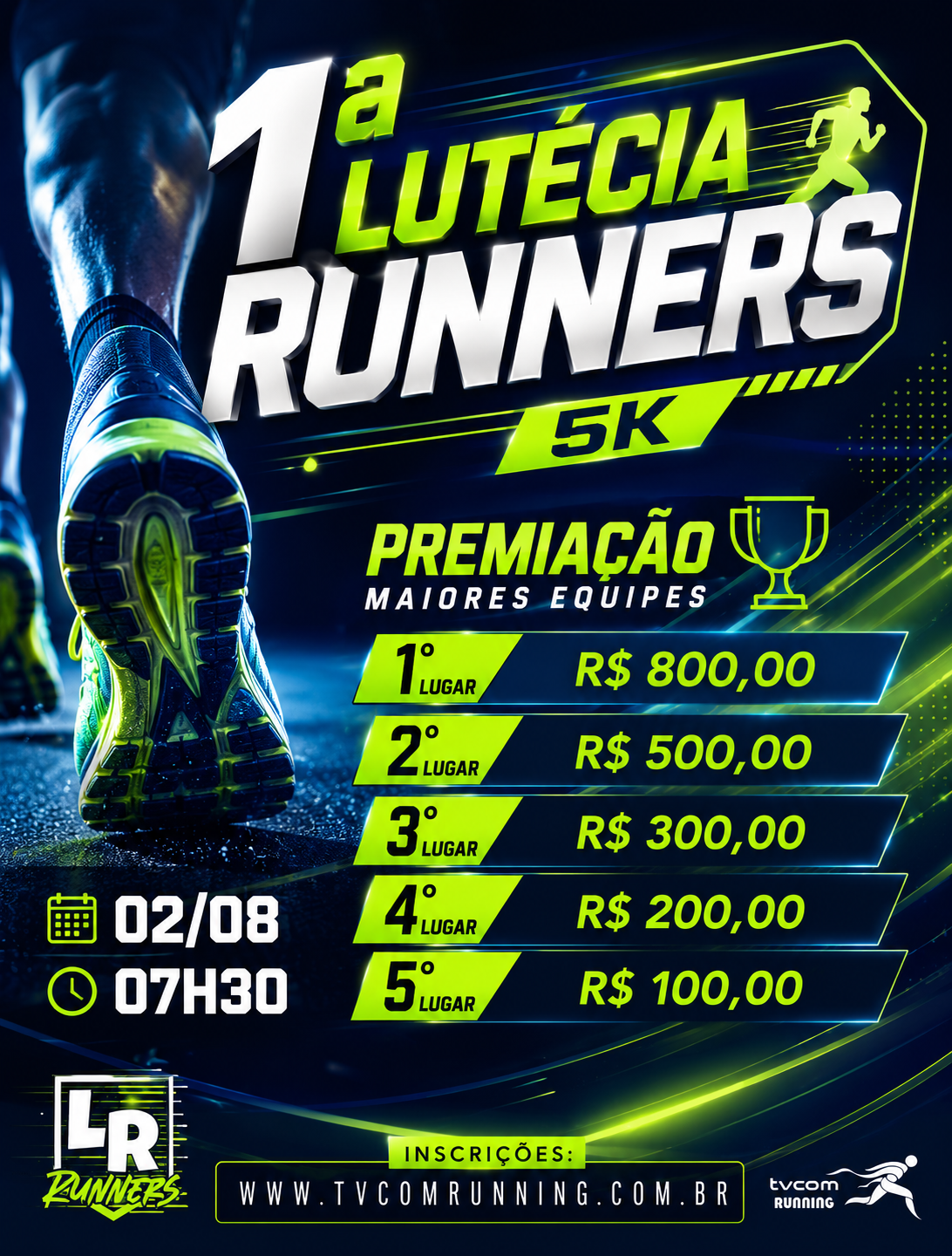1ª LUTÉCIA RUNNERS 5K