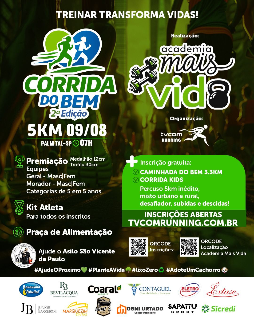 CORRIDA DO BEM 5K - 2ª EDIÇÃO