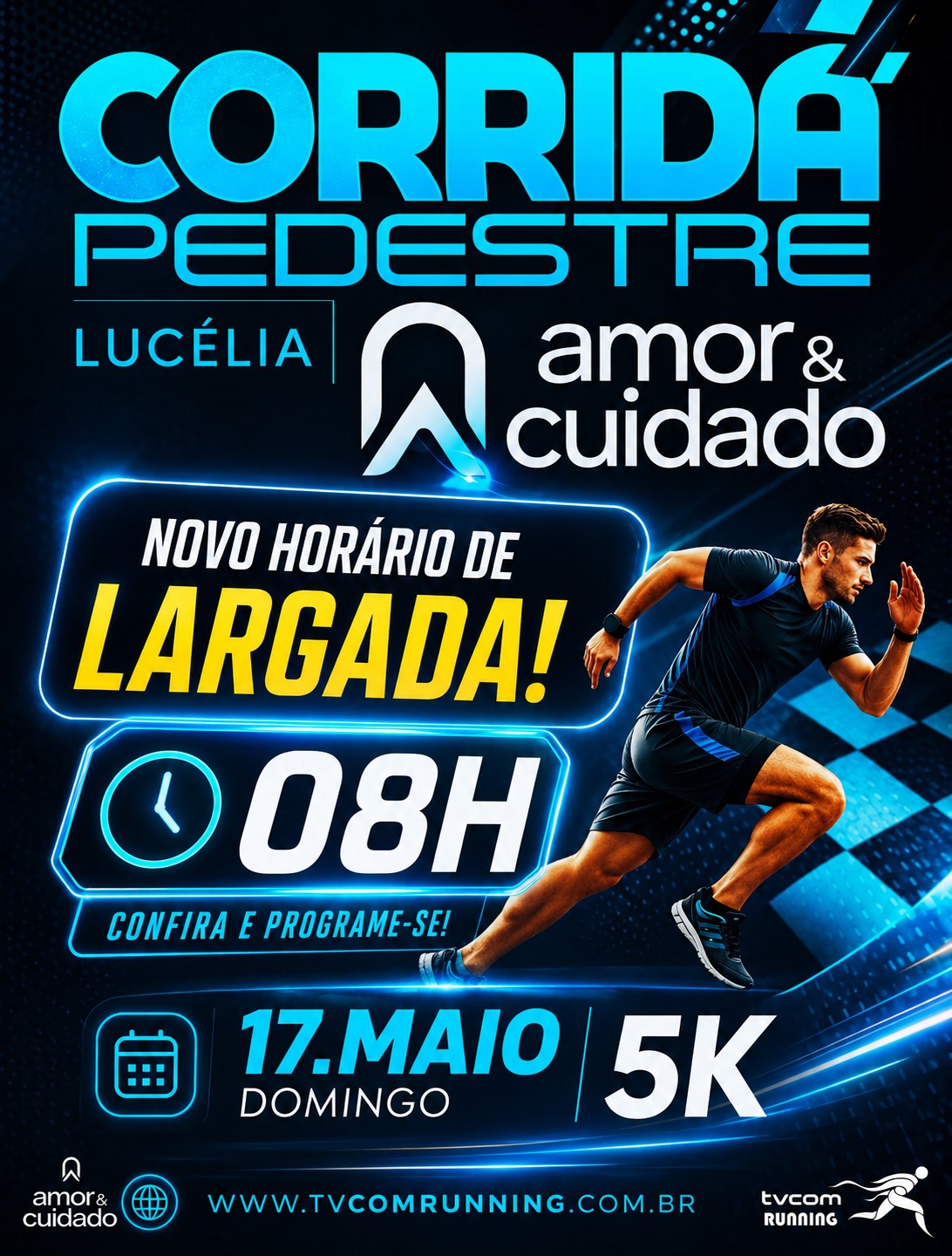 1ª CORRIDA AMOR E CUIDADO LUCÉLIA SP