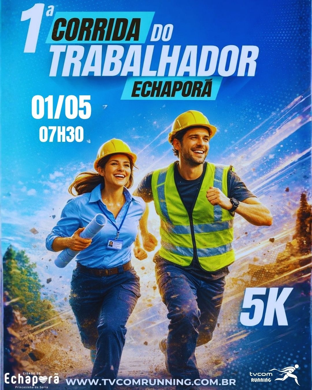 1ª CORRIDA DO TRABALHADOR DE ECHAPORÃ