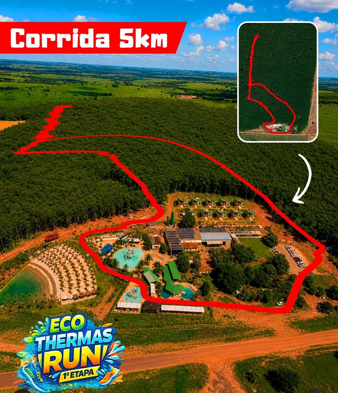 ECO THERMAS RUN 1ª ETAPA CIRCUIT TOUR TUPÃ