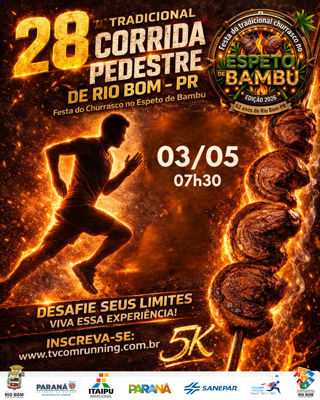 28ª TRADICIONAL CORRIDA DE RIO BOM PR