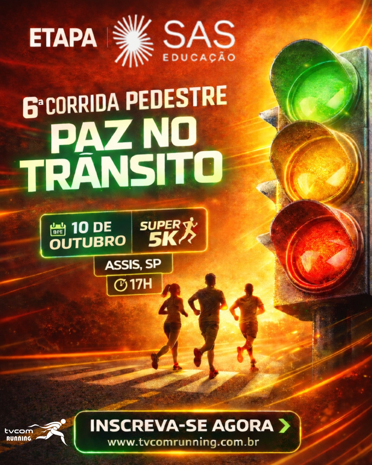 6ª CORRIDA PAZ NO TRÂNSITO ASSIS SP