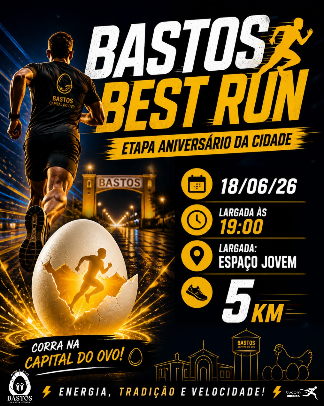 BASTOS BEST RUN ETAPA ANIVERSÁRIO DA CIDADE