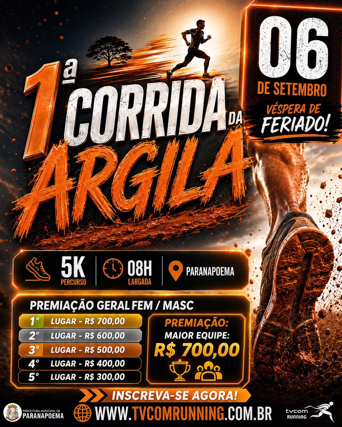 CORRIDA DA ARGILA DE PARANAPOEMA PR