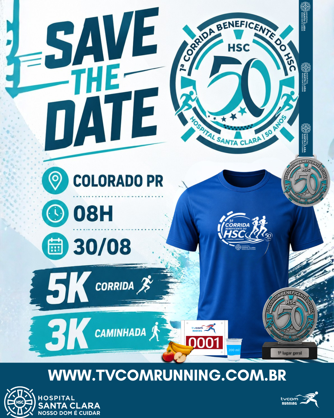 1ª CORRIDA BENEFICENTE DO HSC DE COLORADO PR