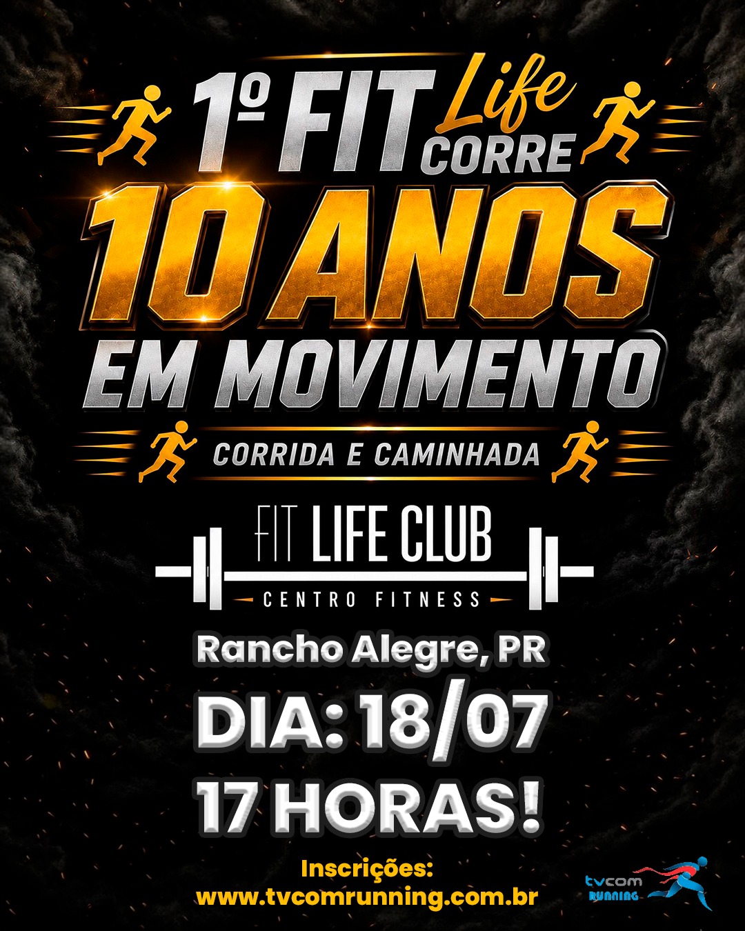 1ª FIT LIFE CORRE DE RANCHO ALEGRE/PR