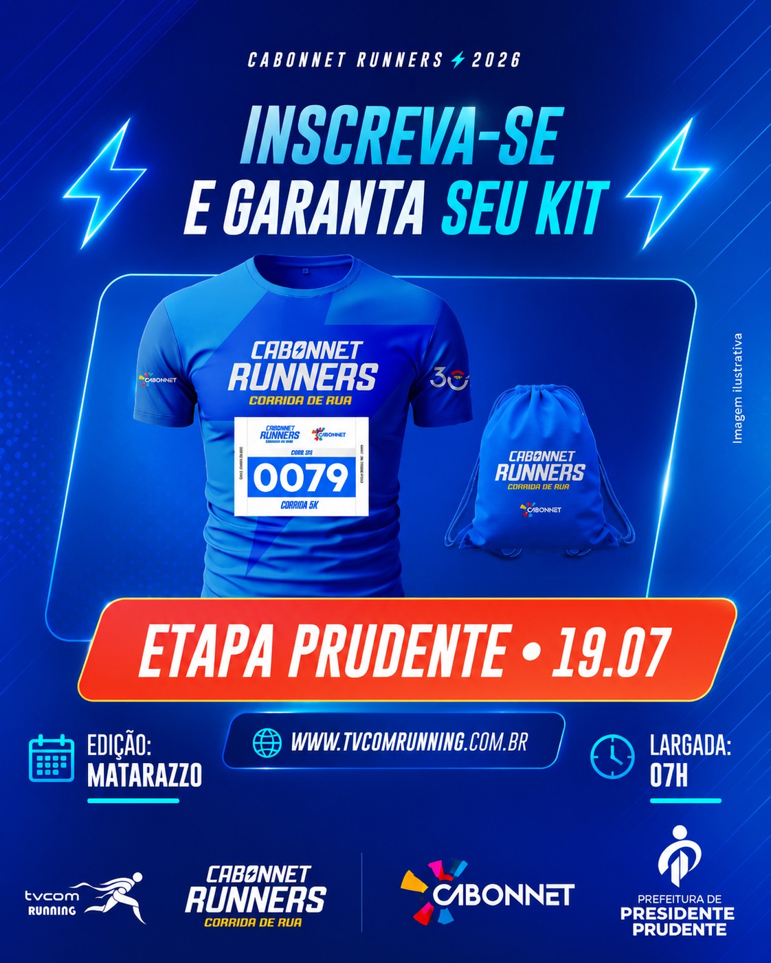 CABONNET RUNNERS ETAPA PRESIDENTE PRUDENTE SP