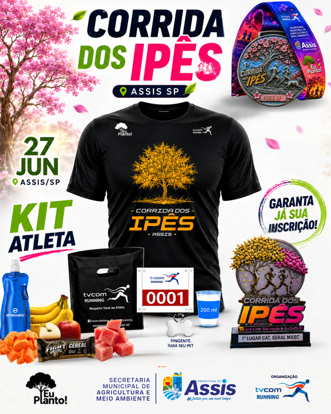 1ª CORRIDA DOS IPÊS 5K ASSIS SP