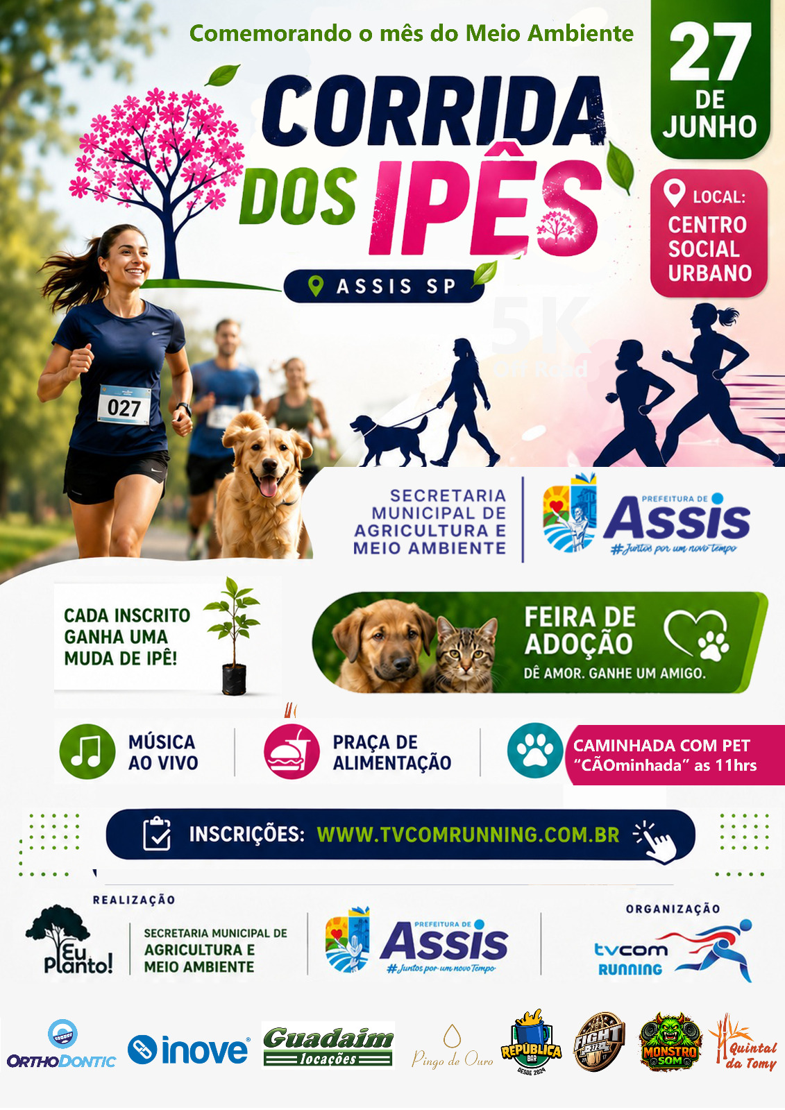 1ª CORRIDA DOS IPÊS 5K ASSIS SP
