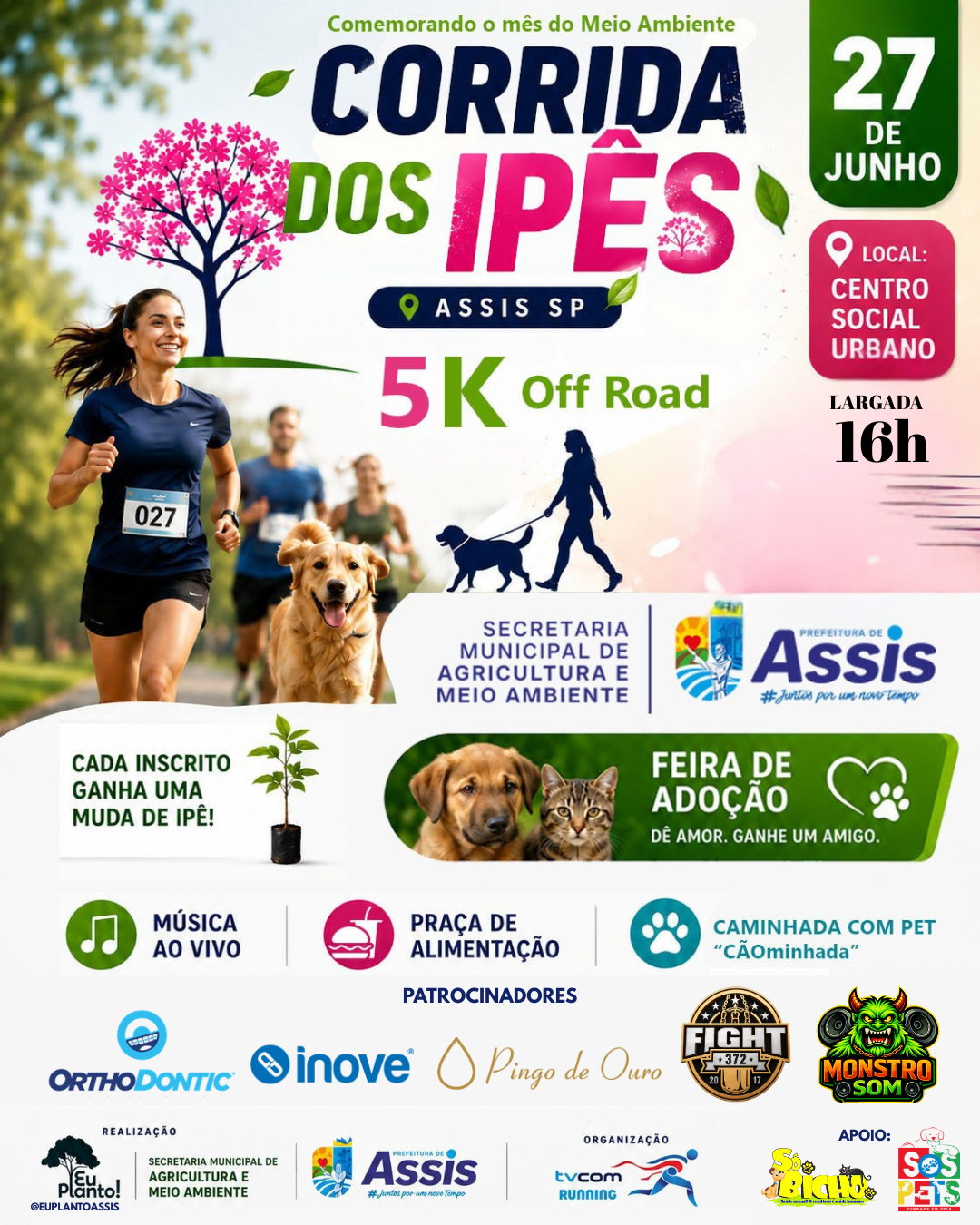 1ª CORRIDA DOS IPÊS 5K ASSIS SP