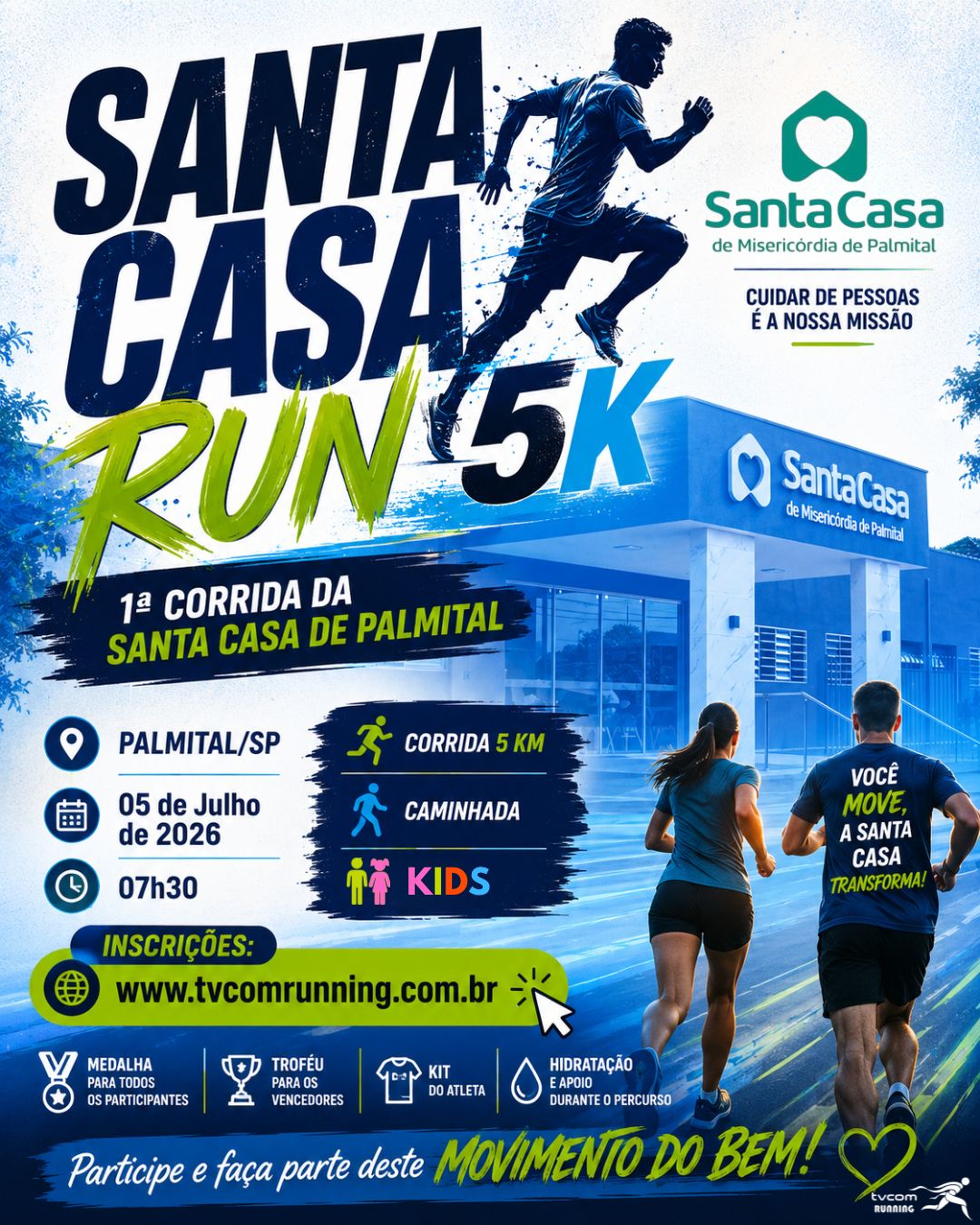 SANTA CASA RUN 5K PALMITAL SP