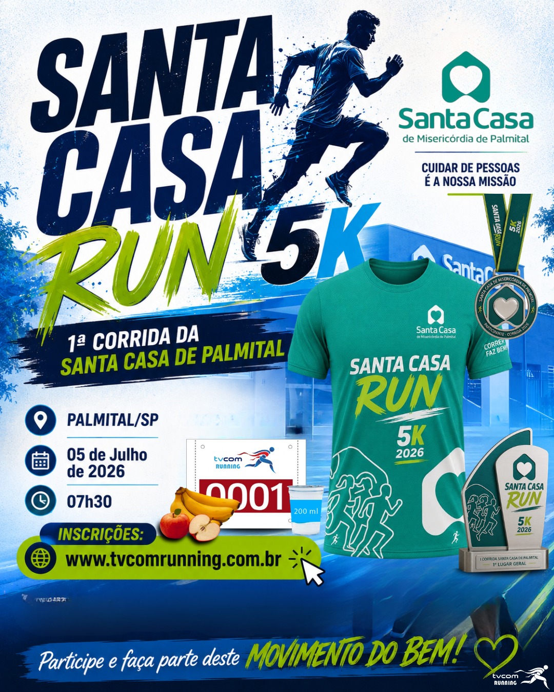 SANTA CASA RUN 5K PALMITAL SP