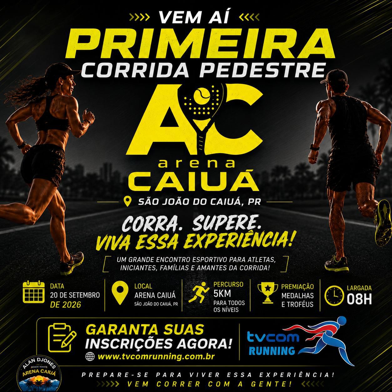 1ª CORRIDA AC ARENA CAIUÁ