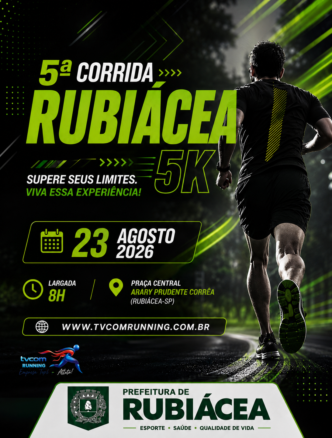 5ª CORRIDA PEDESTRE DE RUBIÁCEA SP