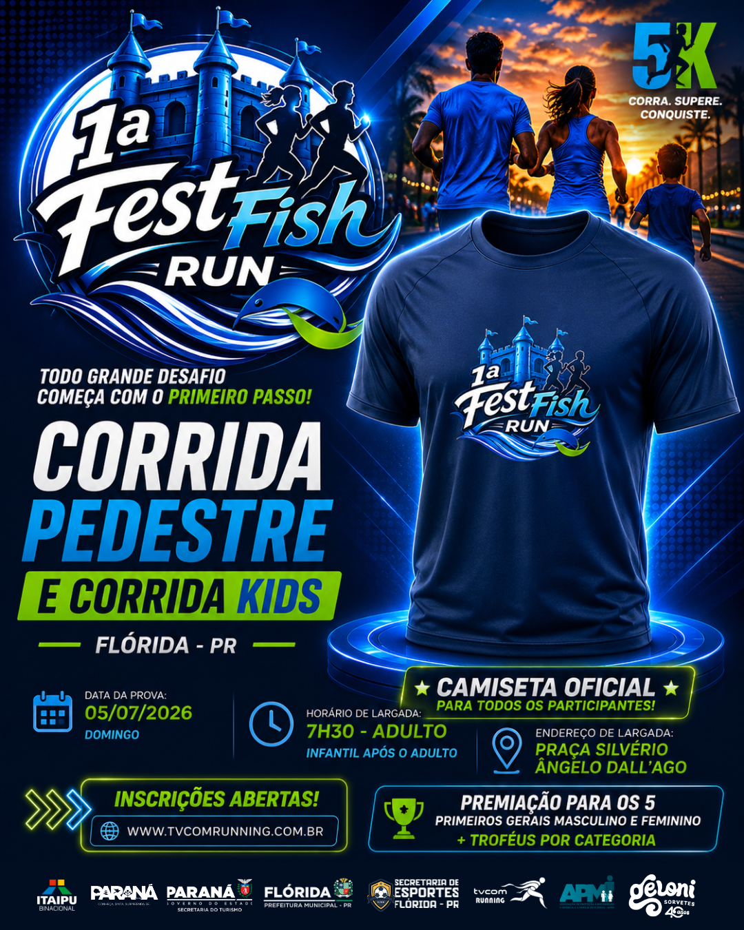 1ª FEST FISH RUN FLÓRIDA PR