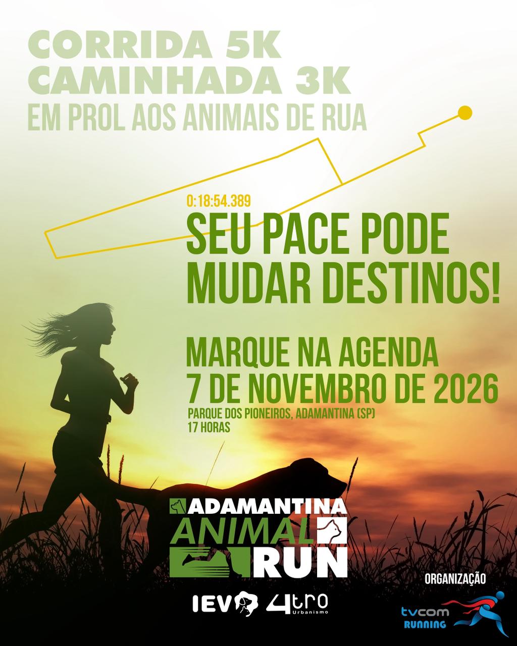 2ª CORRIDA ADAMANTINA ANIMAL RUN