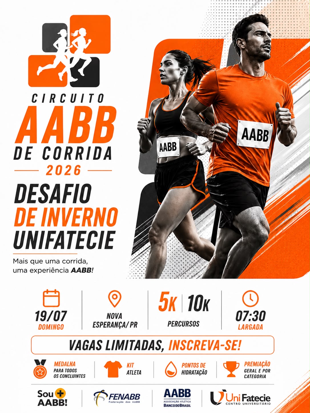 DESAFIO DE INVERNO UNIFATECIE CIRCUITO AABB DE CORRIDA
