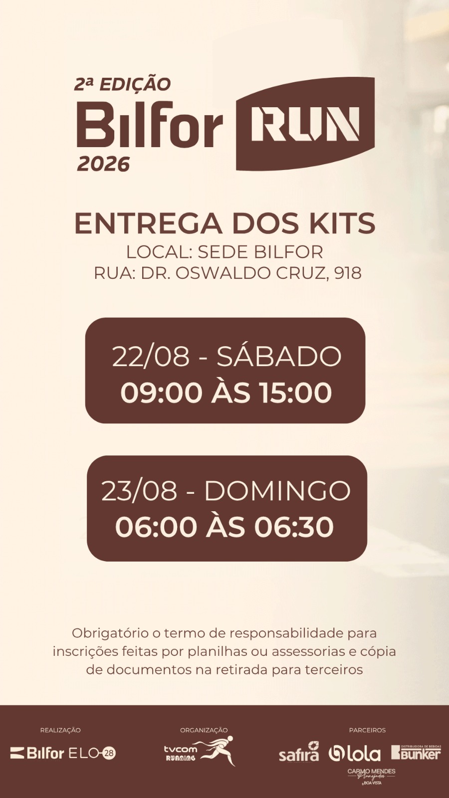 BILFOR RUN 2ª EDIÇÃO APUCARANA PR