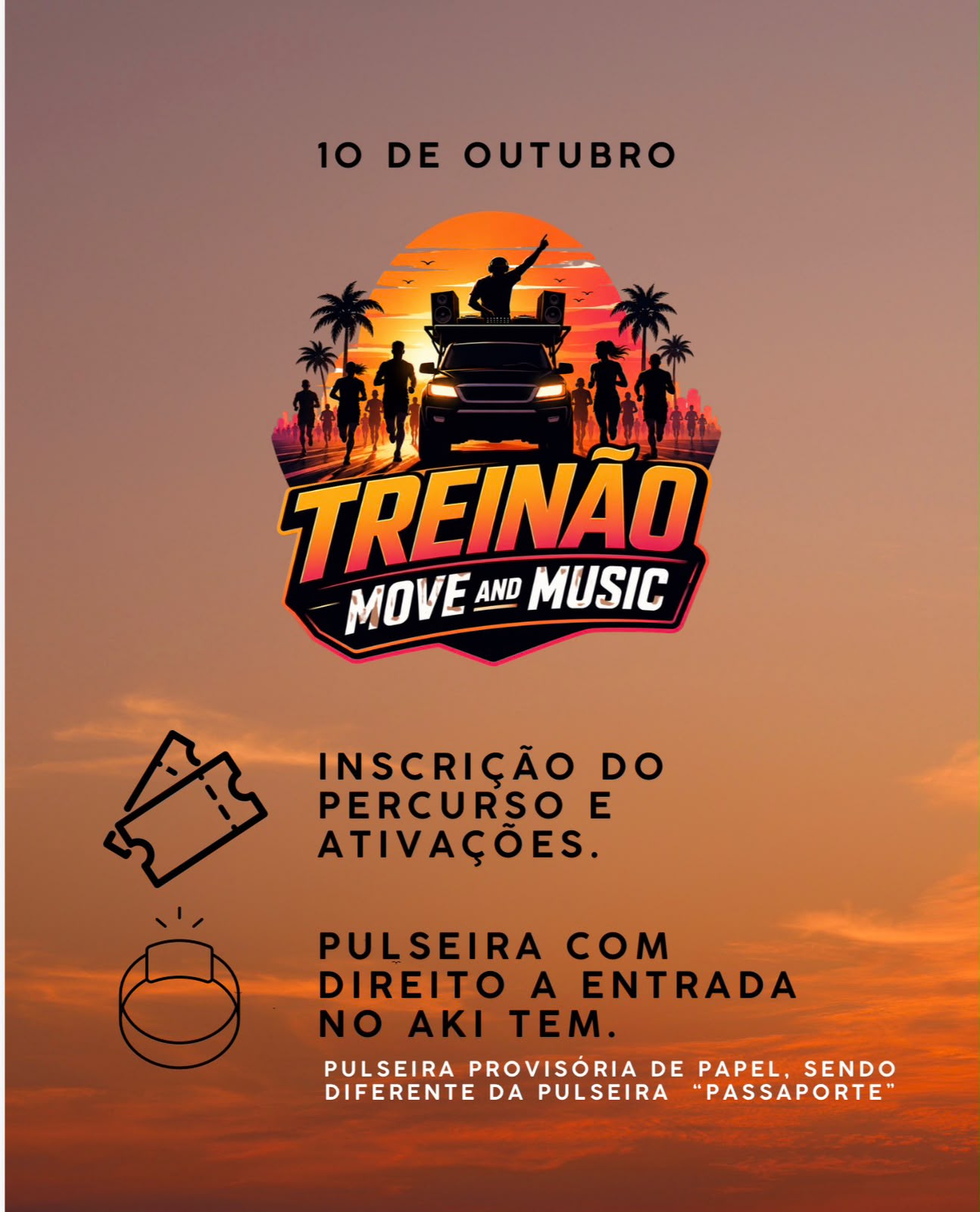 TREINÃO - MOVE AND MUSIC 6 KM ARAÇATUBA SP