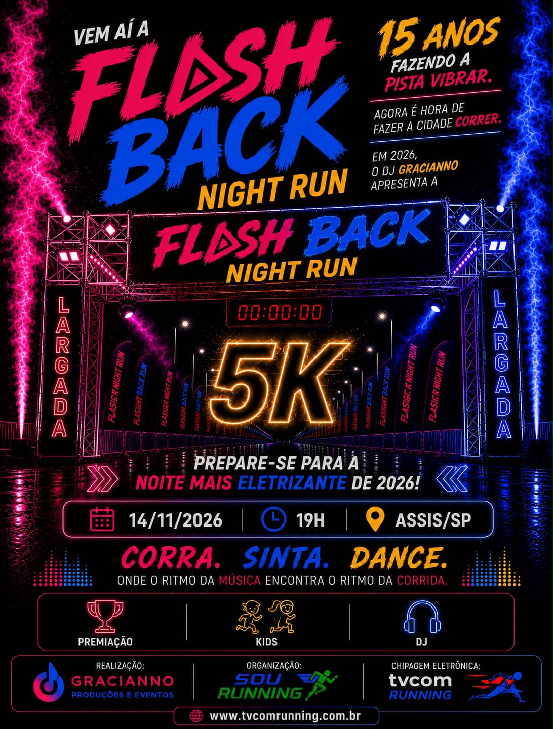 FLASH BACK NIGHT RUN ASSIS SP