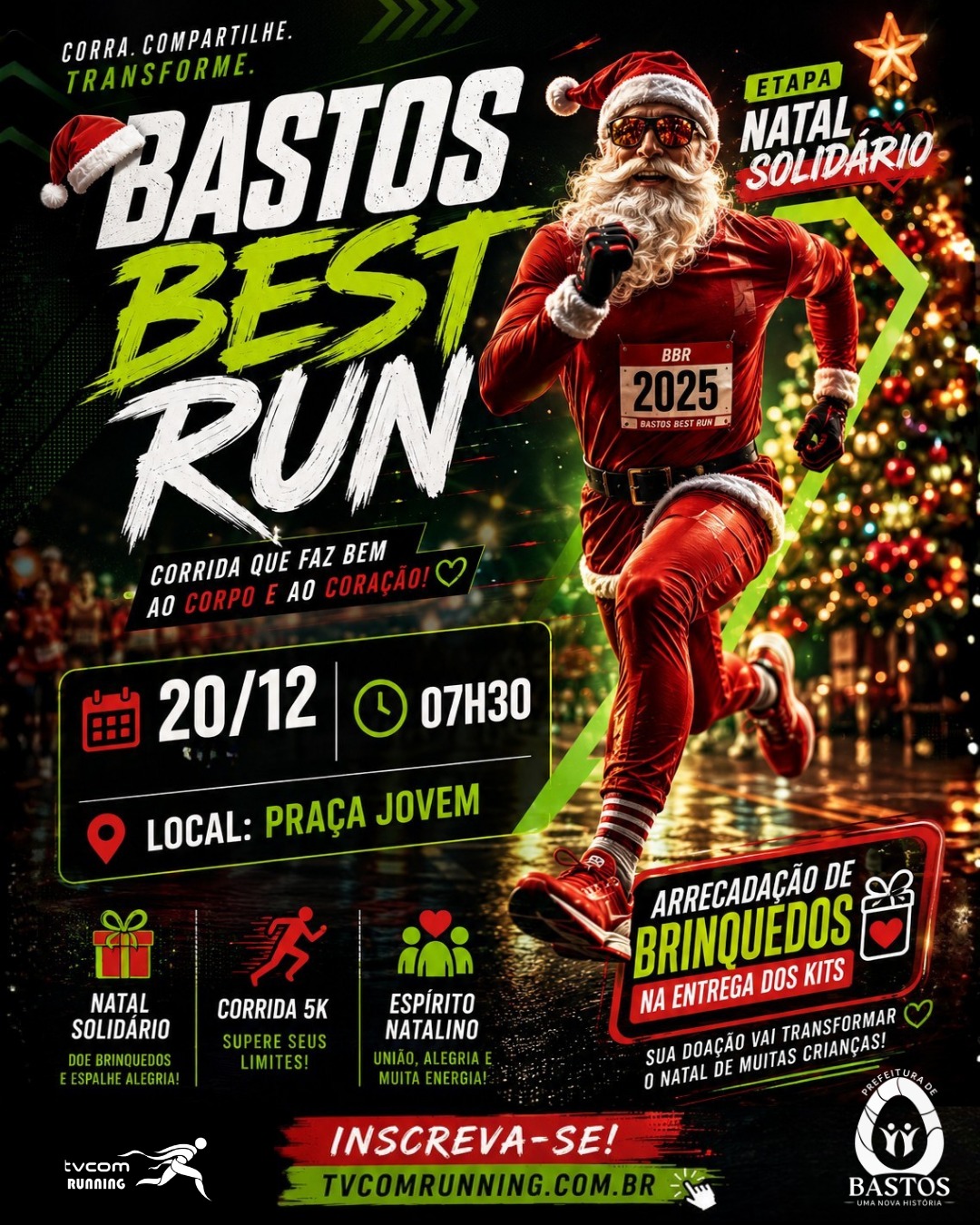 BASTOS BEST RUN ETAPA NATAL SOLIDÁRIO