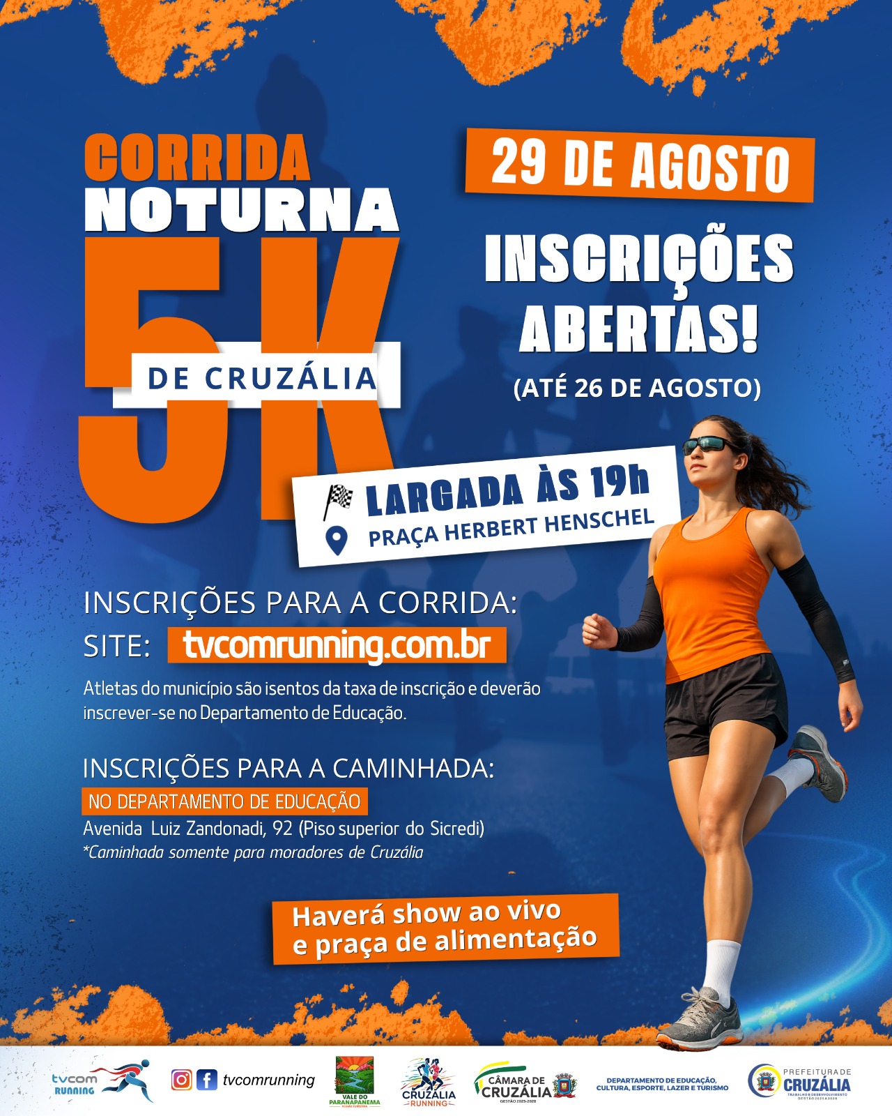 4ª CORRIDA PEDESTRE DE CRUZÁLIA SP