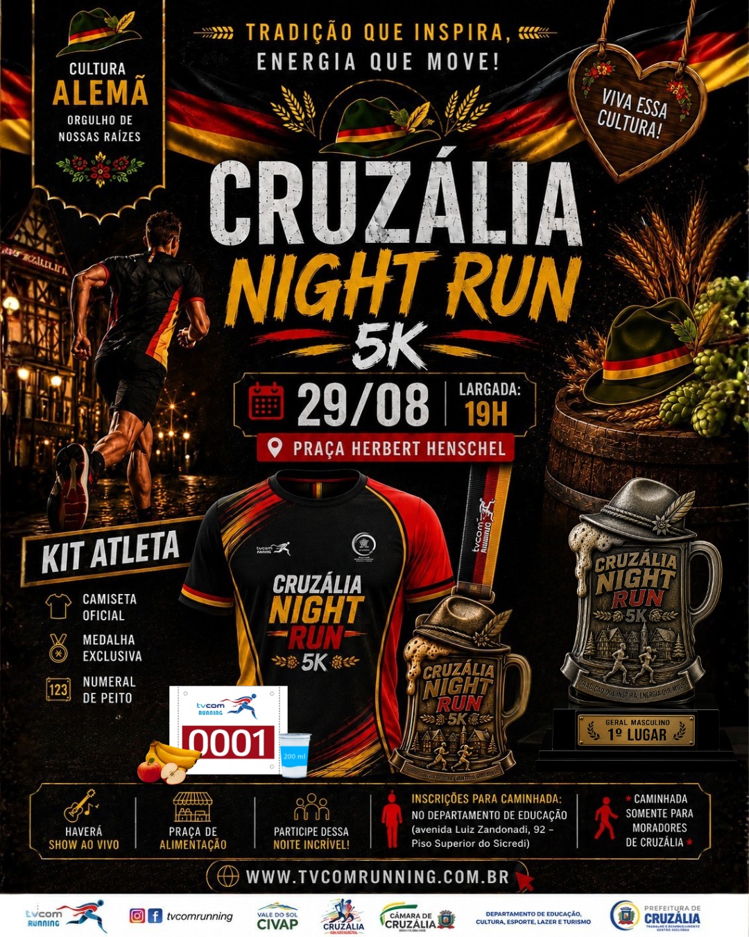 4ª CORRIDA PEDESTRE DE CRUZÁLIA SP
