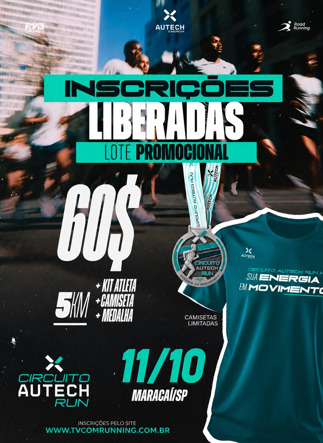 CIRCUITO AUTECH RUN - ETAPA MARACAÍ SP