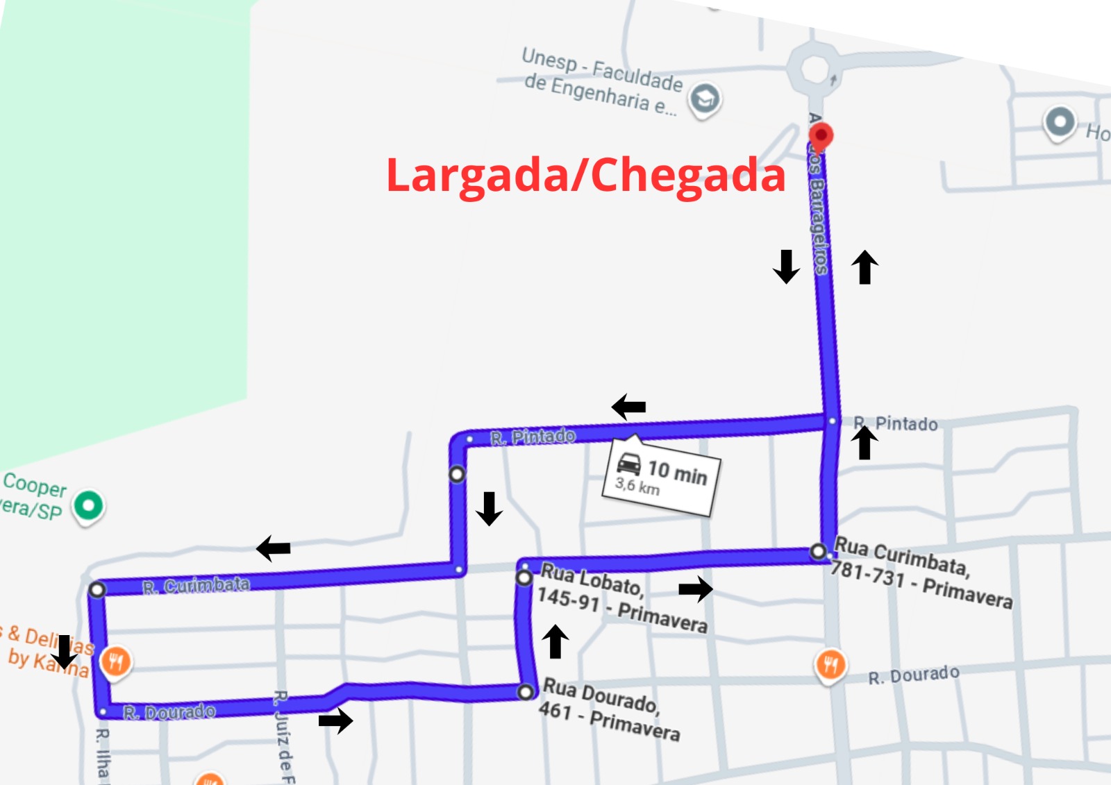 7ª CORRIDA E CAMINHADA DA UNESP DE ROSANA