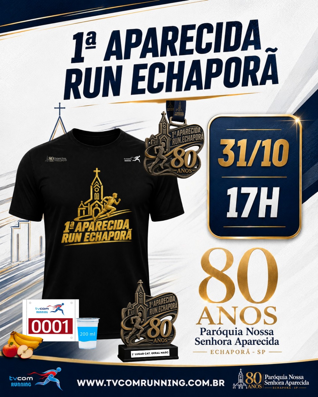 1ª APARECIDA RUN DE ECHAPORÃ SP