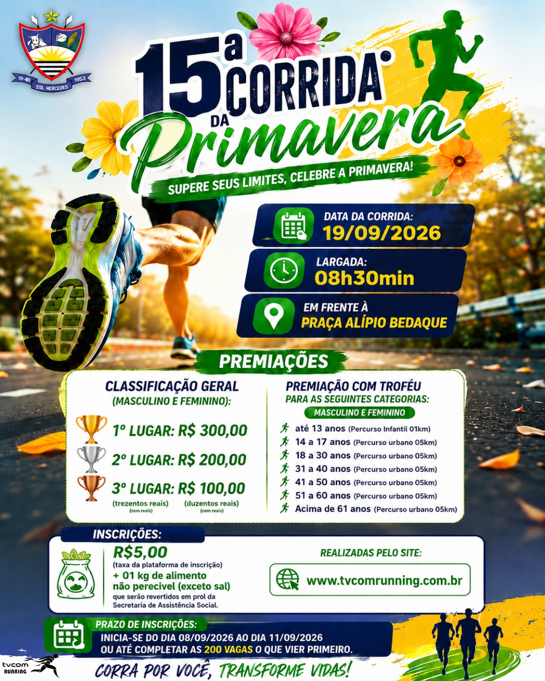 15ª CORRIDA DA PRIVAMERA SANTA MERCEDES SP