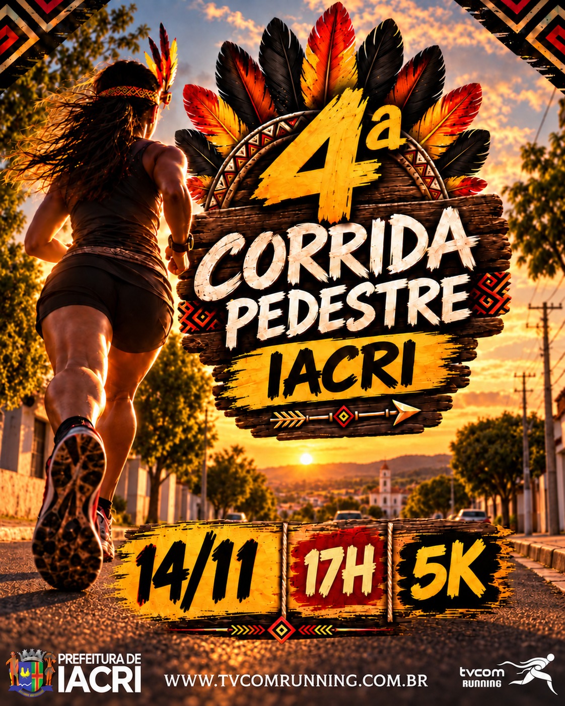 4ª CORRIDA PEDESTRE DE IACRI SP